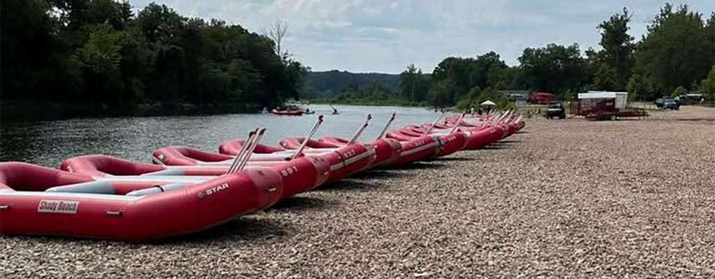 come float with us at Shady Beach Campground in Noel MO