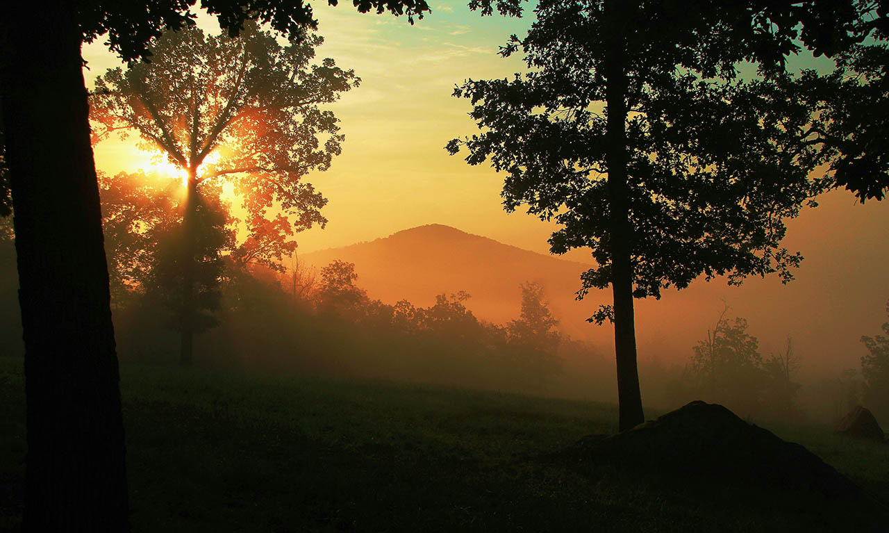 End of Summer in the Ozarks at Shady Beach Campground in Noel MO